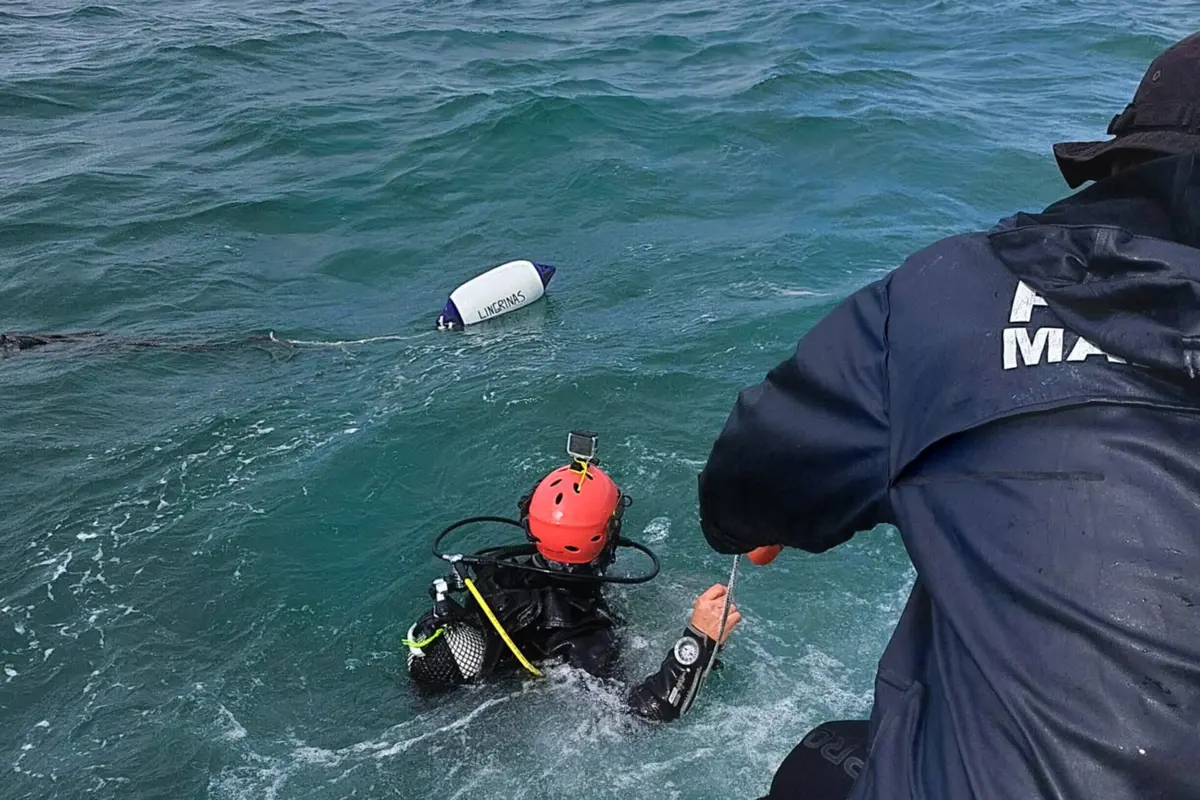 Imagem de contexto do artigo Barco naufragado em Tróia tinha boia de amarração no Porto de Setúbal