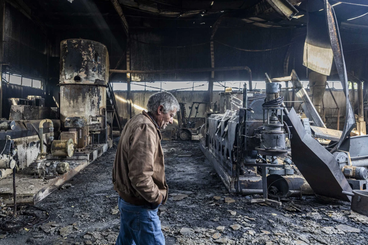 Latitude Oportuna, propriedade de Luís Quintã, ardeu por completo devido a um incêndio que ocorreu na noite de quarta-feira