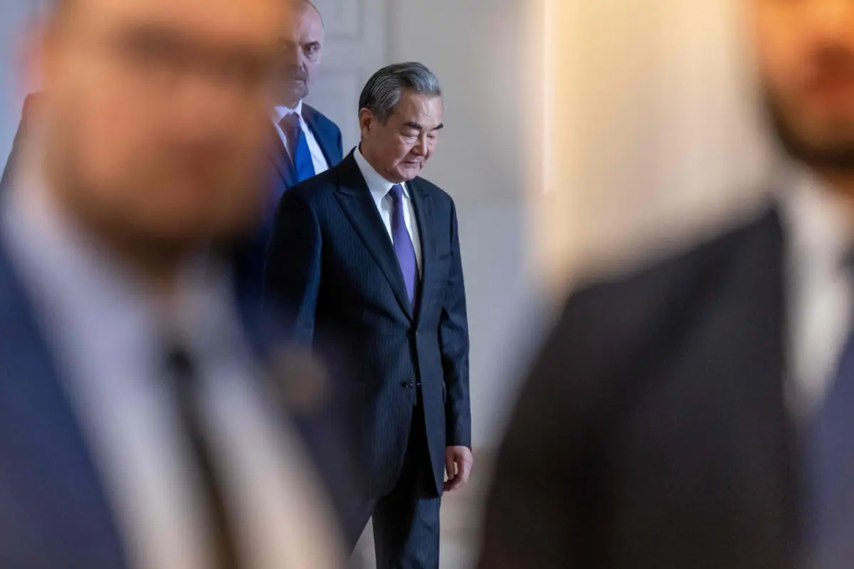 O ministro dos Negócios Estrangeiros da China, Wang Yi