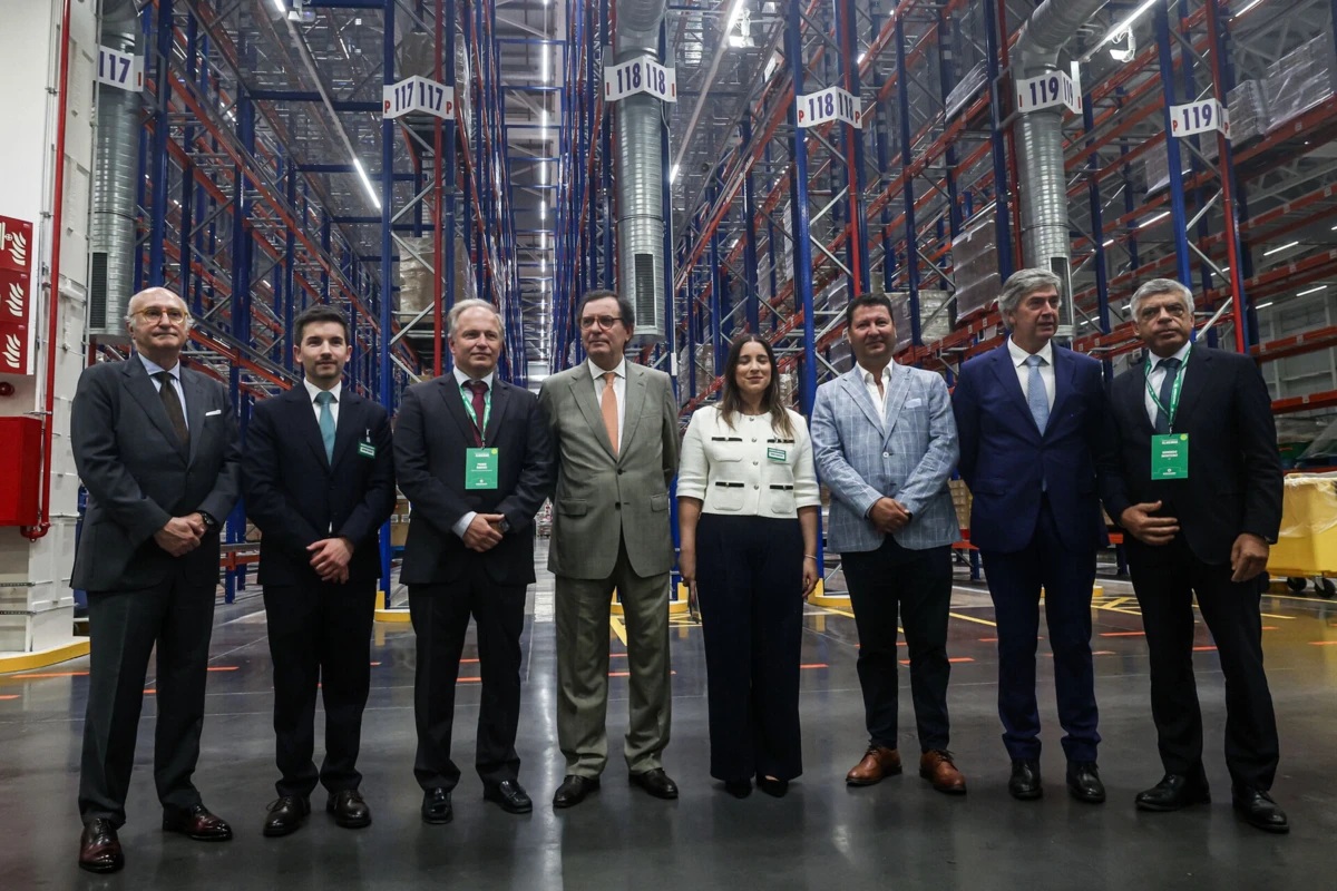 Castro Almeida na inauguração da Mercadona