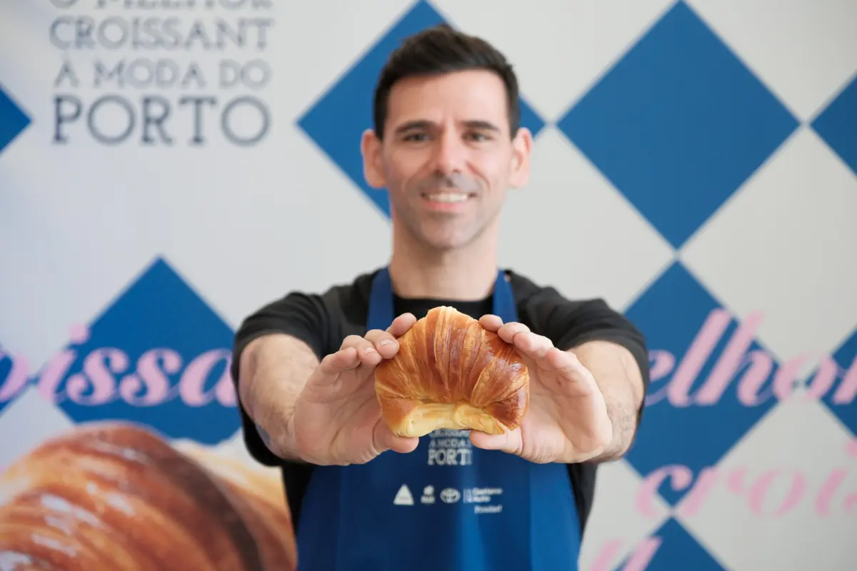 A receita de croissant à moda do Porto de Daniel Brandão foi a grande vencedora.