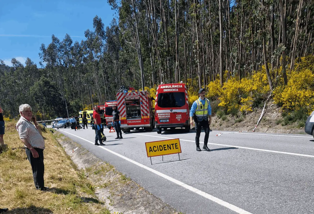 Imagem de contexto do artigo Dois feridos graves em colisão entre mota e trator em Paços de Ferreira