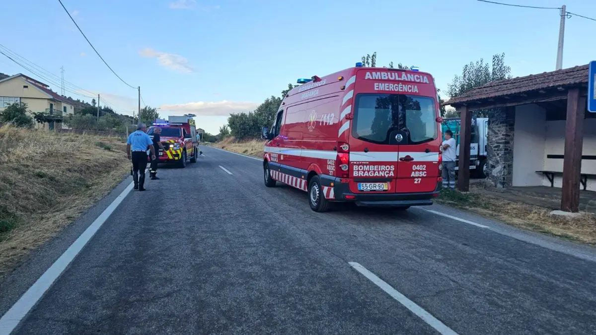 Ciclista sofreu várias lesões com o embate