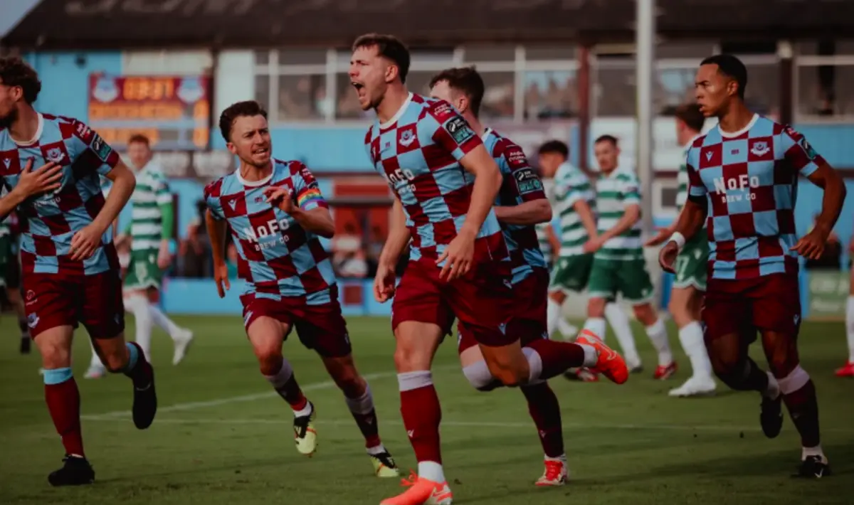 O Drogheda United conquistou a Taça da Irlanda, mas não vai às competições europeias