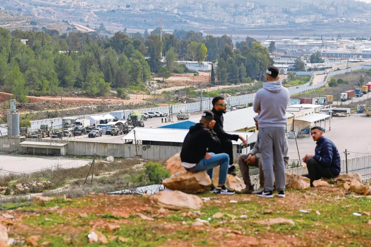 Prisão israelita de Ofer, na Cisjordânia ocupada, onde estão detidos palestinianos