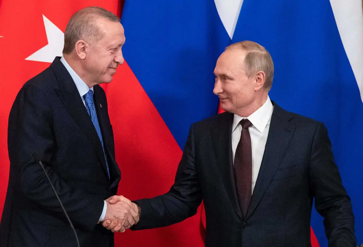 Imagem de contexto do artigo Putin e Erdogan vão reunir-se na próxima segunda-feira