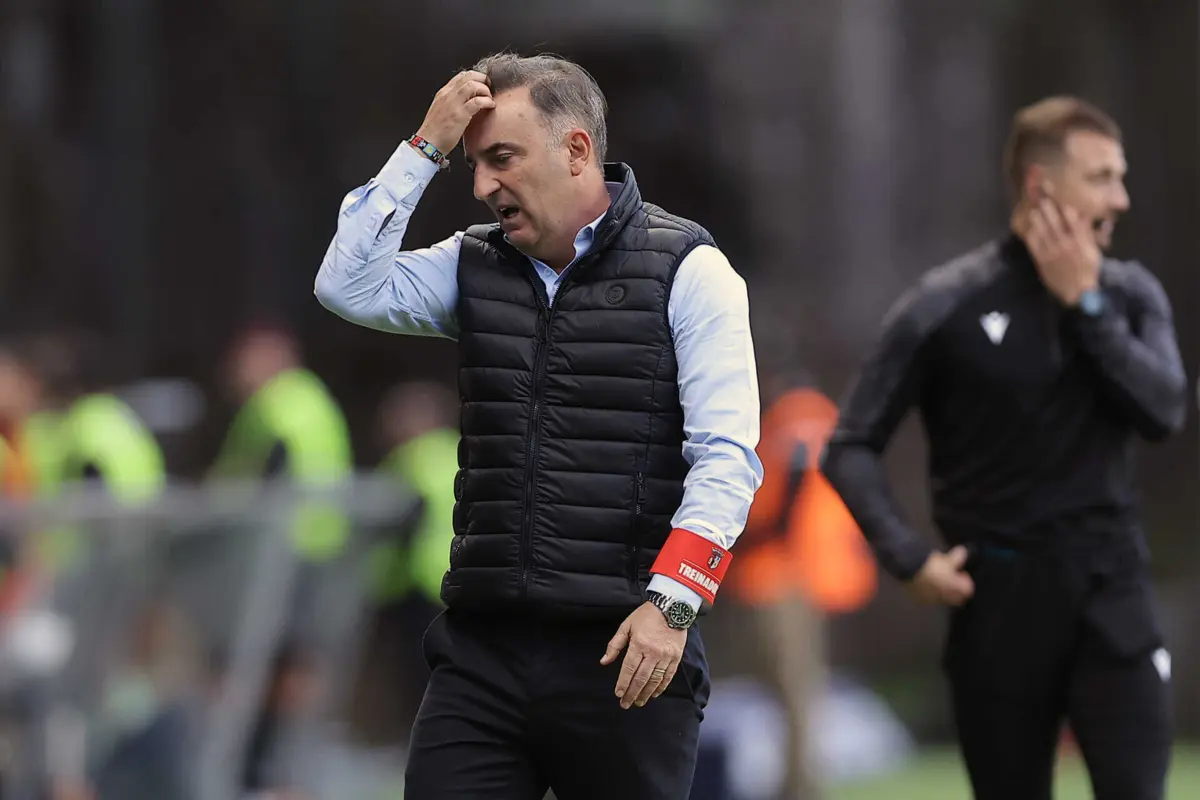Carlos Carvalhal, treinador do Braga