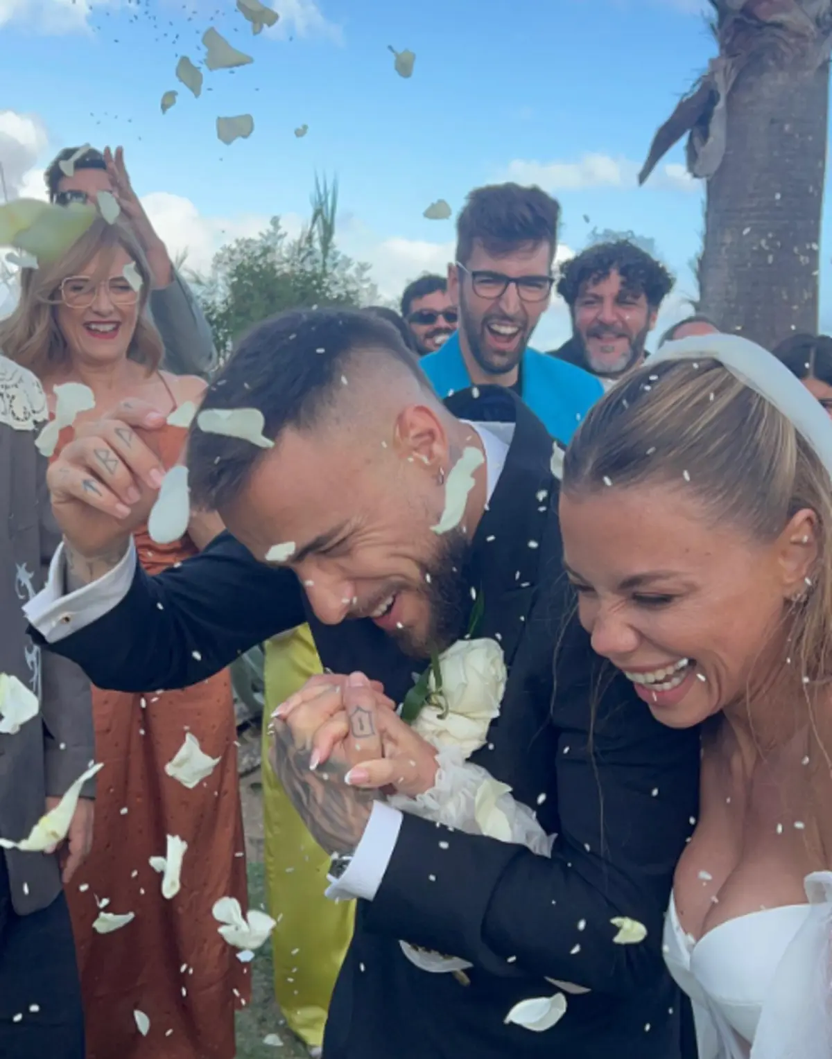 Boa disposição dos noivos marcou a cerimónia