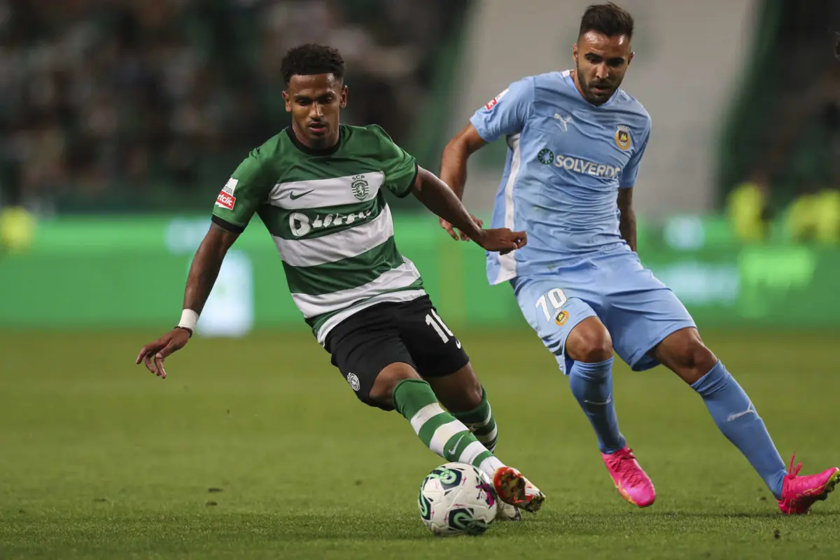 Inglês Marcus Edwards estreou-se a marcar esta época pelo Sporting, ao faturar o segundo golo frente ao Rio Ave