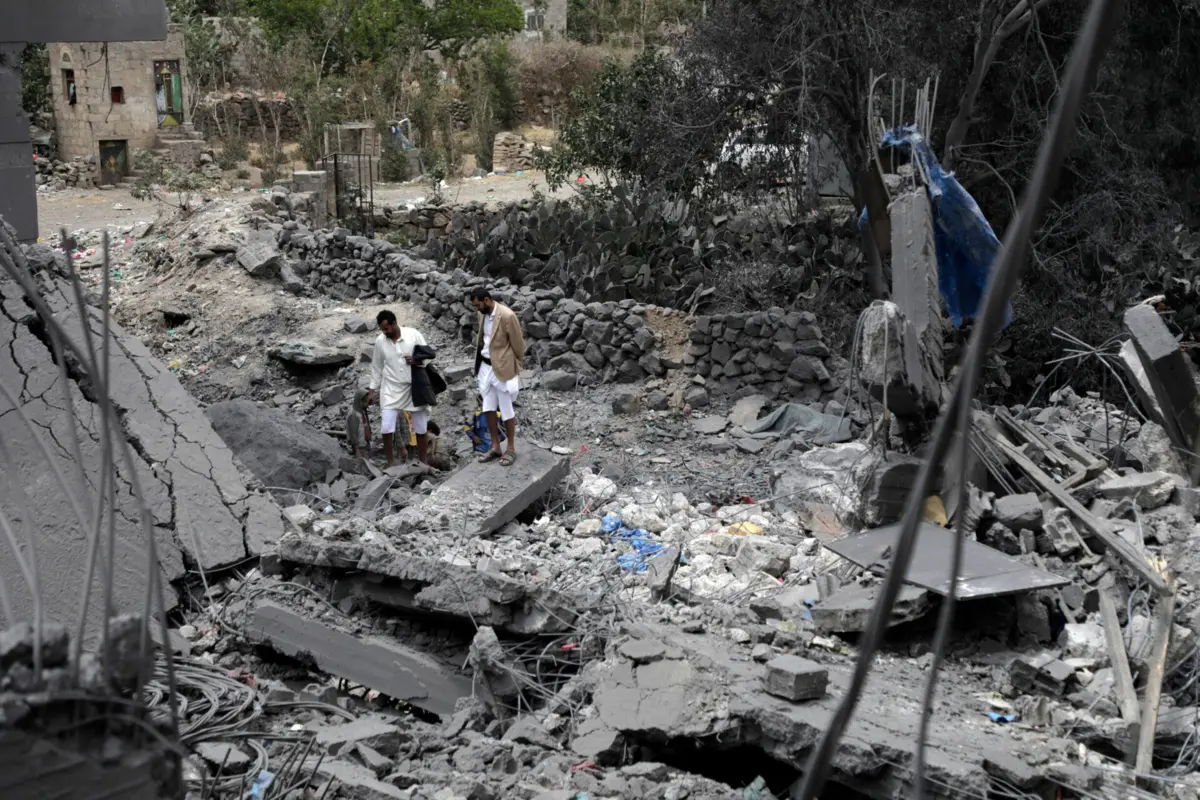 Imagem de contexto do artigo Pelo menos 92 civis morreram em ataques dos EUA contra Huthis