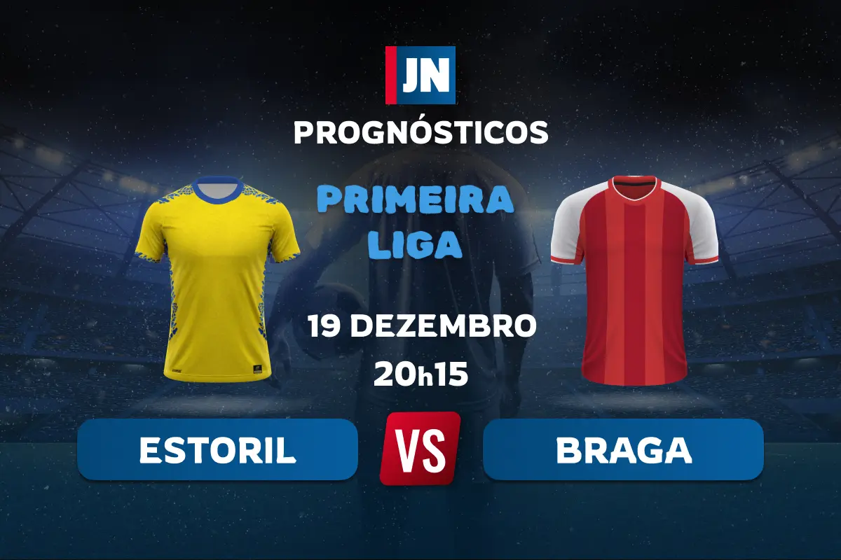 Estoril vs Braga - Primeira Liga - 19/12/2025