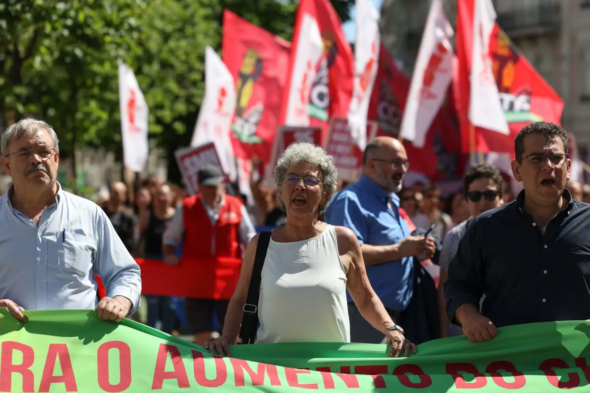 Isabel Camarinha, líder da CGTP que está de saída da central sindical