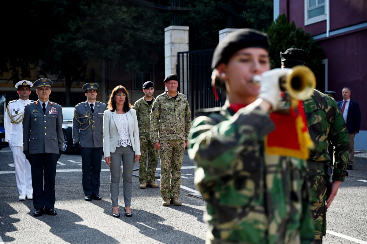A ministra da Defsesa, Helena Carreiras