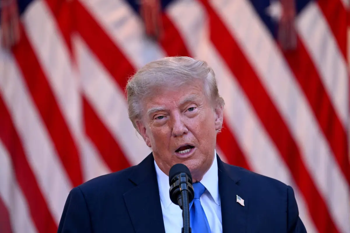 O presidente dos EUA, Donald Trump