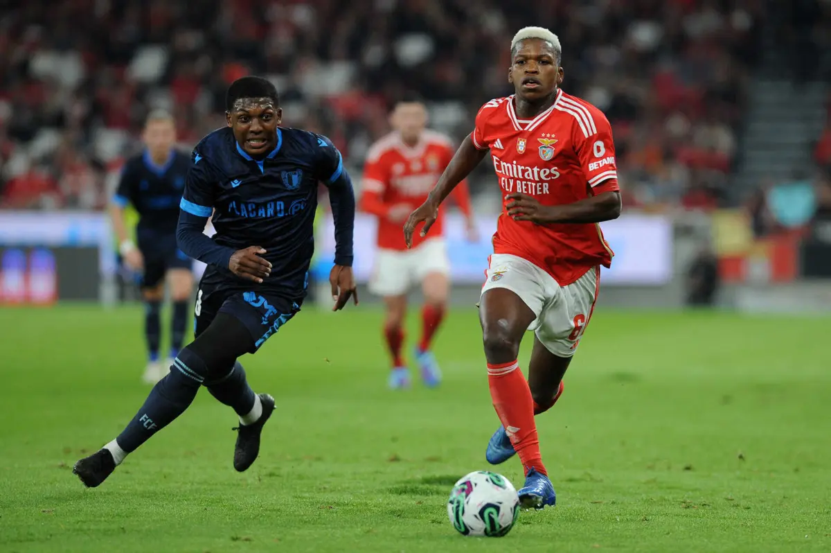 Florentino chegou aos 100 jogos pelo Benfica