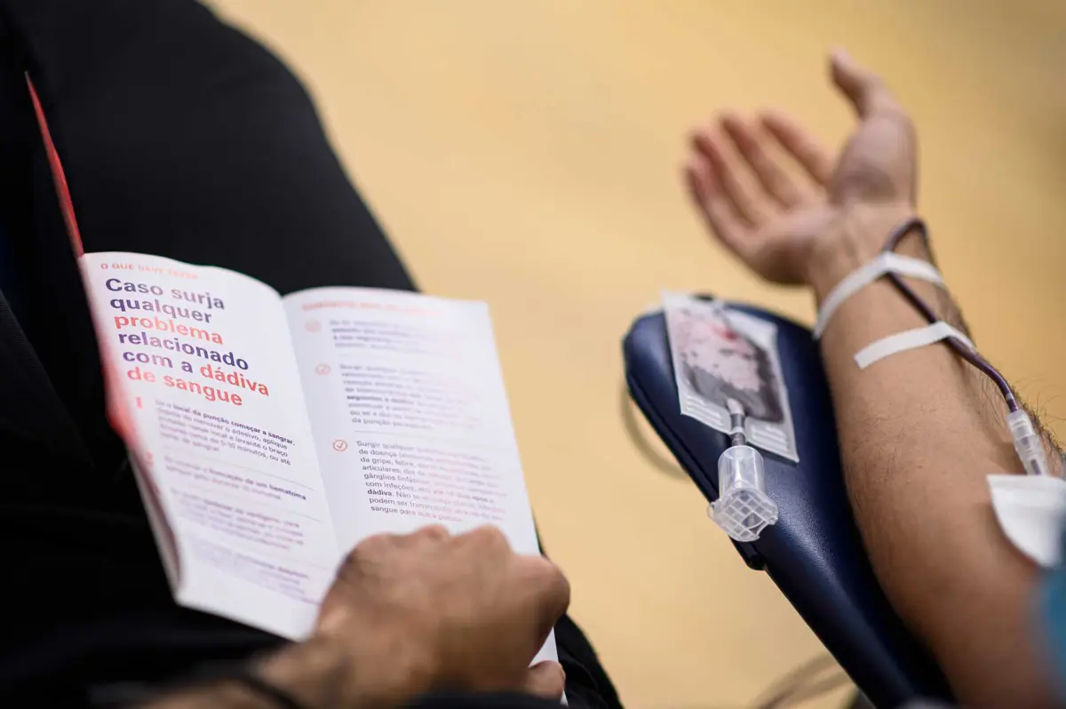 São precisas cerca de mil unidades de sangue todos os dias