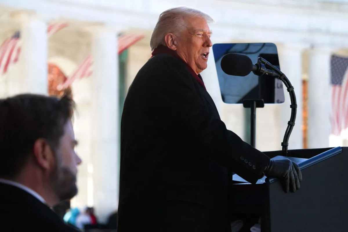 O presidente norte-americano, Donald Trump