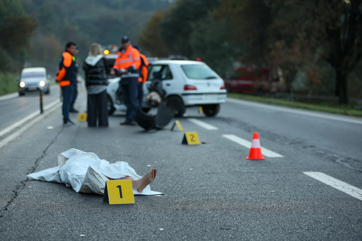 Imagem de contexto do artigo Acidente simulado choca condutores na EN103