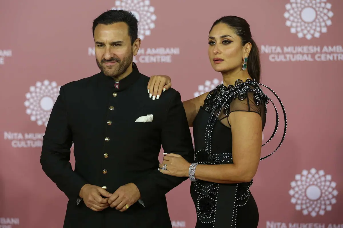 Saif Ali Khan é casado com a atriz Kareena Kapoor Khan