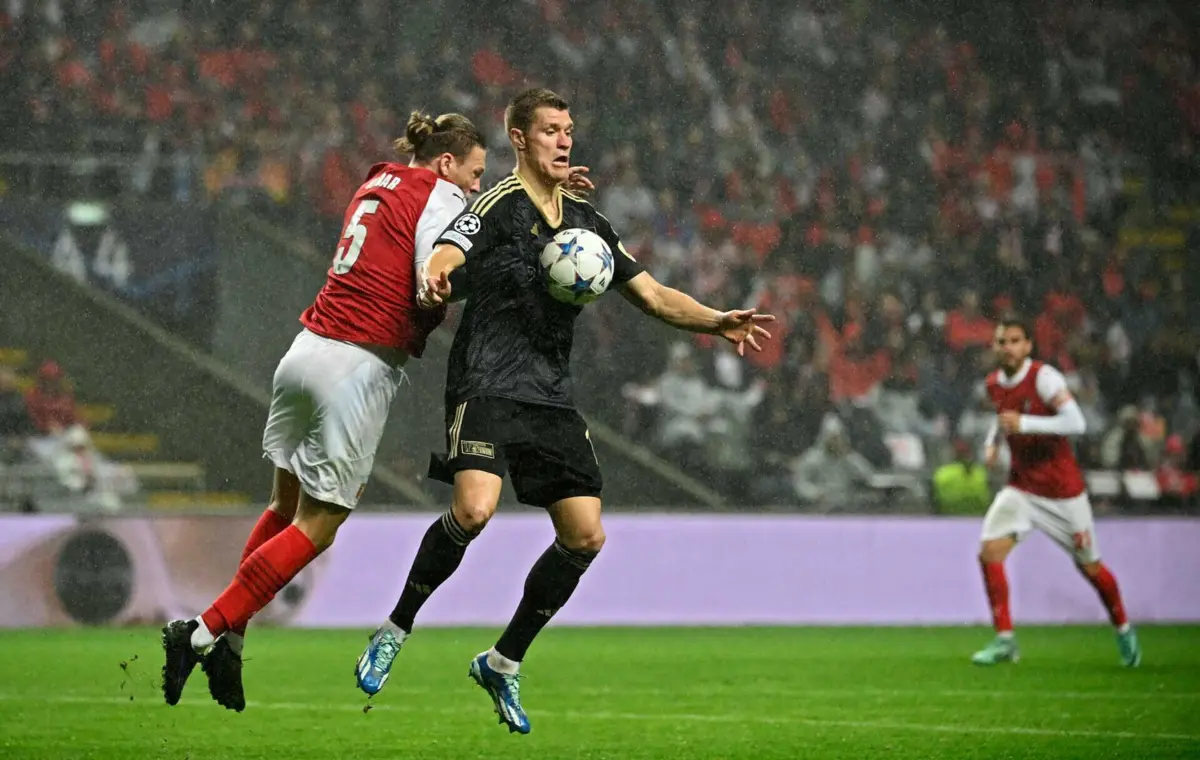 Behrens defrontou o Braga na Champions da época passada