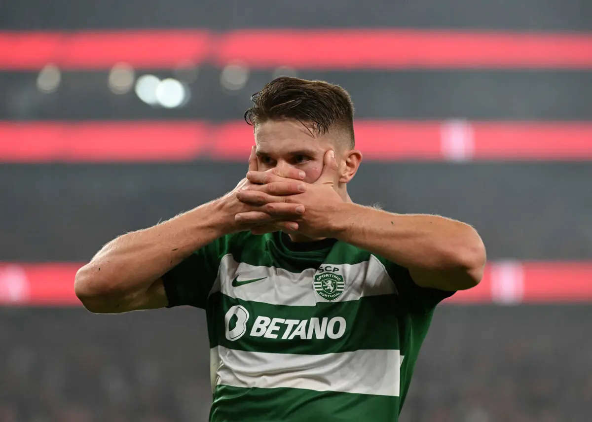 O avançado aponto o golo soltários dos leões, no passado domingo, na derrota com o Benfica