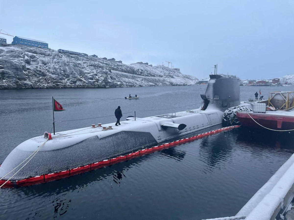 O submarino Arpão partiu da Base Naval de Lisboa no dia 3 de abril