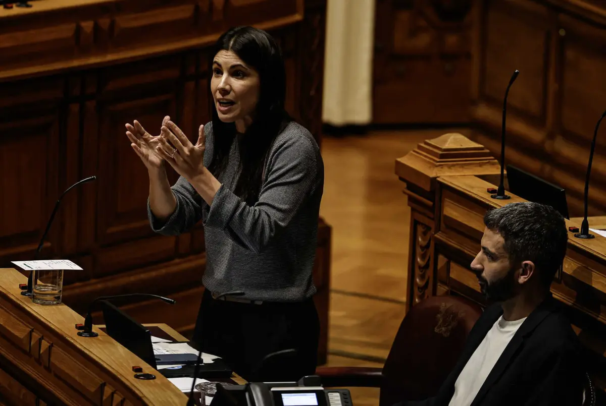 Mariana Mortágua, coordenadora do Bloco de Esquerda