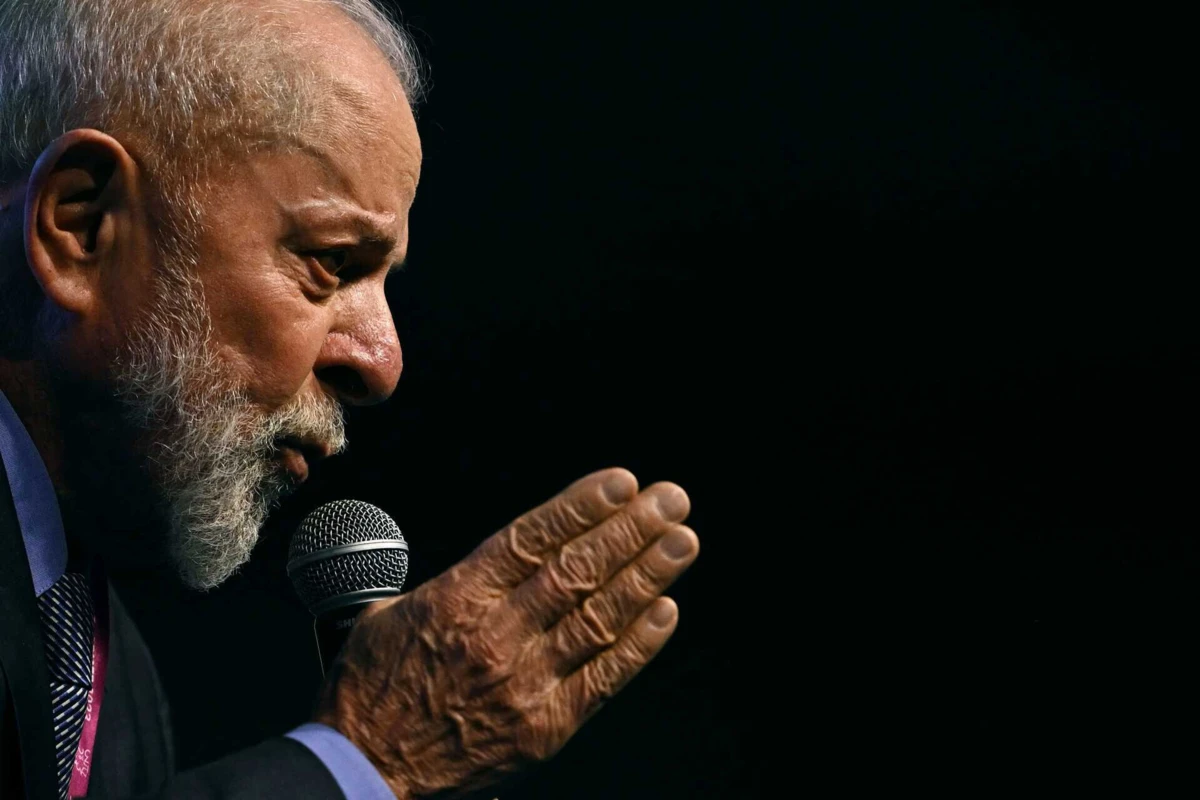 O presidente brasileiro, Lula da Silva