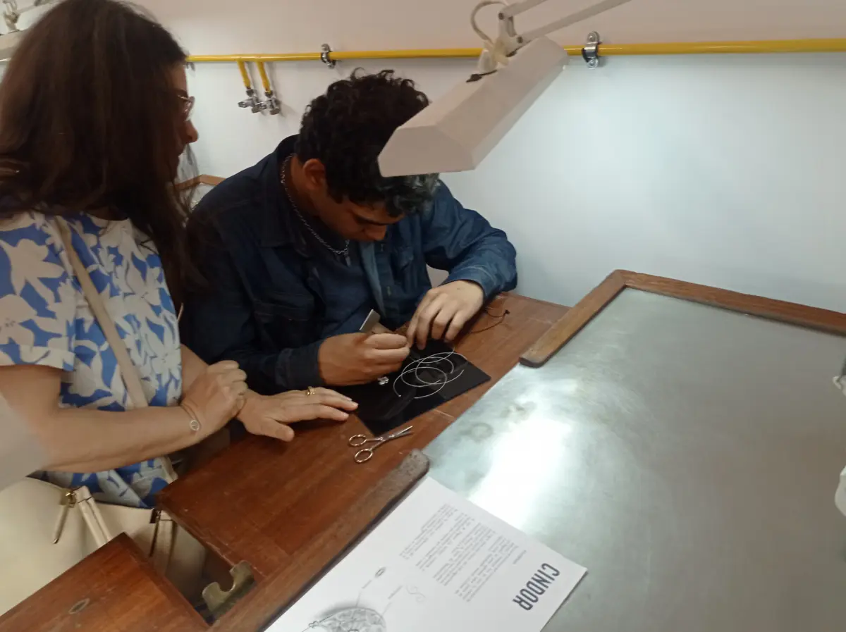 Elsa Rodrigues é filha e neta de ourives