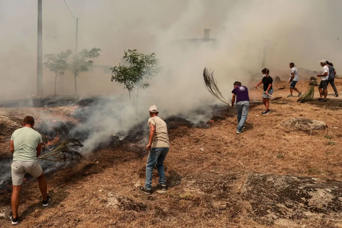 Imagem de contexto do artigo Ferido grave no incêndio no Sabugal apresenta queimadura extensa
