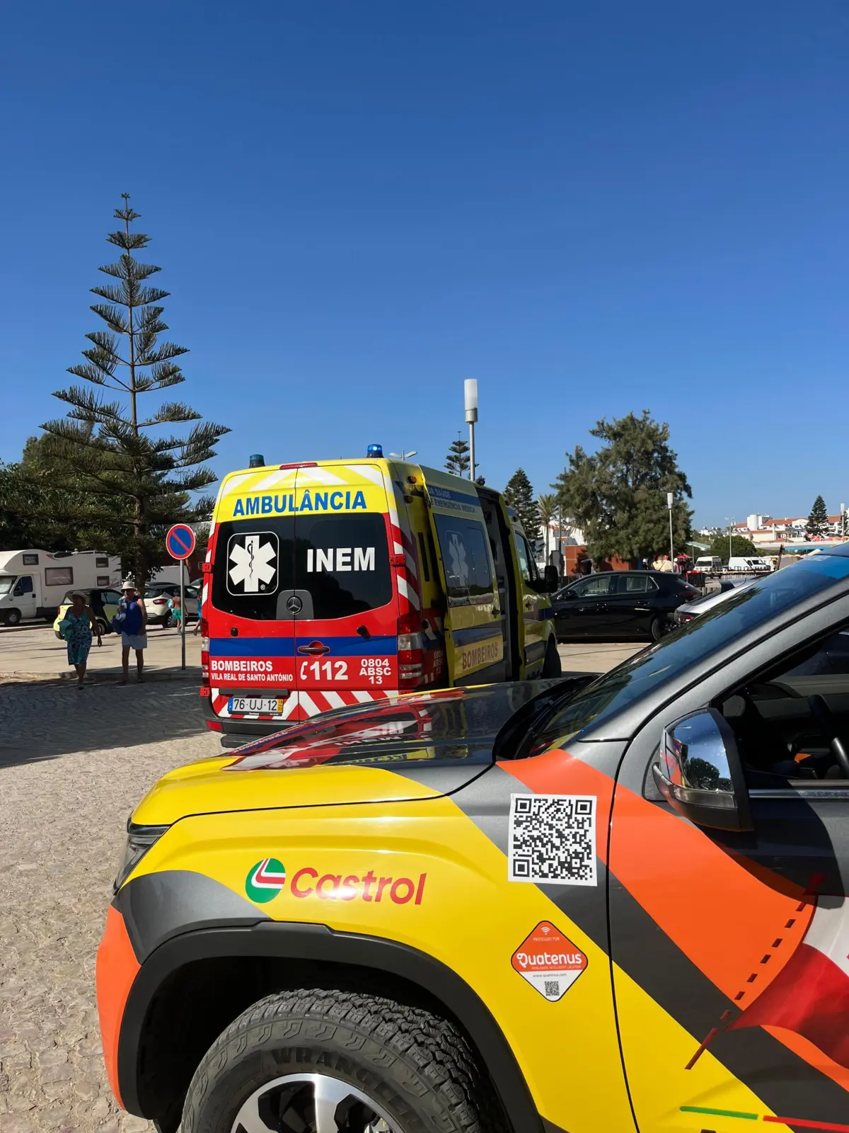 Imagem de contexto do artigo Criança em dificuldades resgatada da água na barra da Cacela Velha