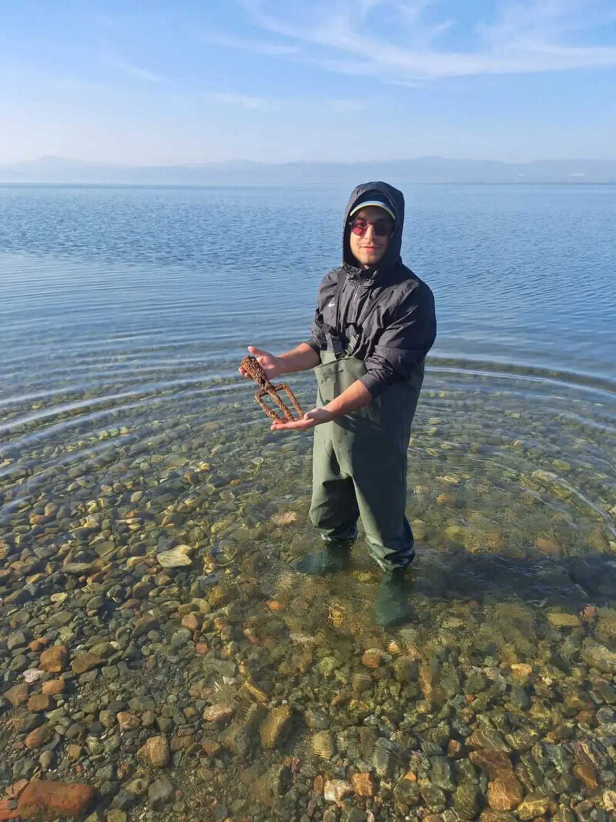 Imagem de contexto do artigo Pescador encontra tridente de Poseidon num lago na Turquia