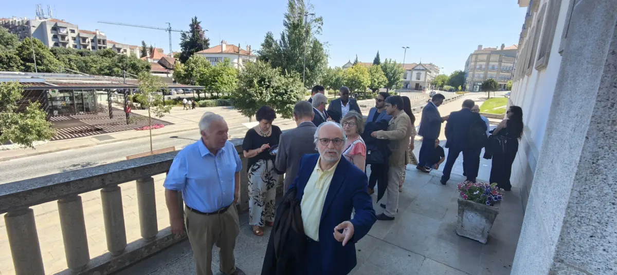 Joaquim Morão (em primeiro plano, à esquerda) diz que o julgamento "valeu a pena, porque tudo foi esclarecido”