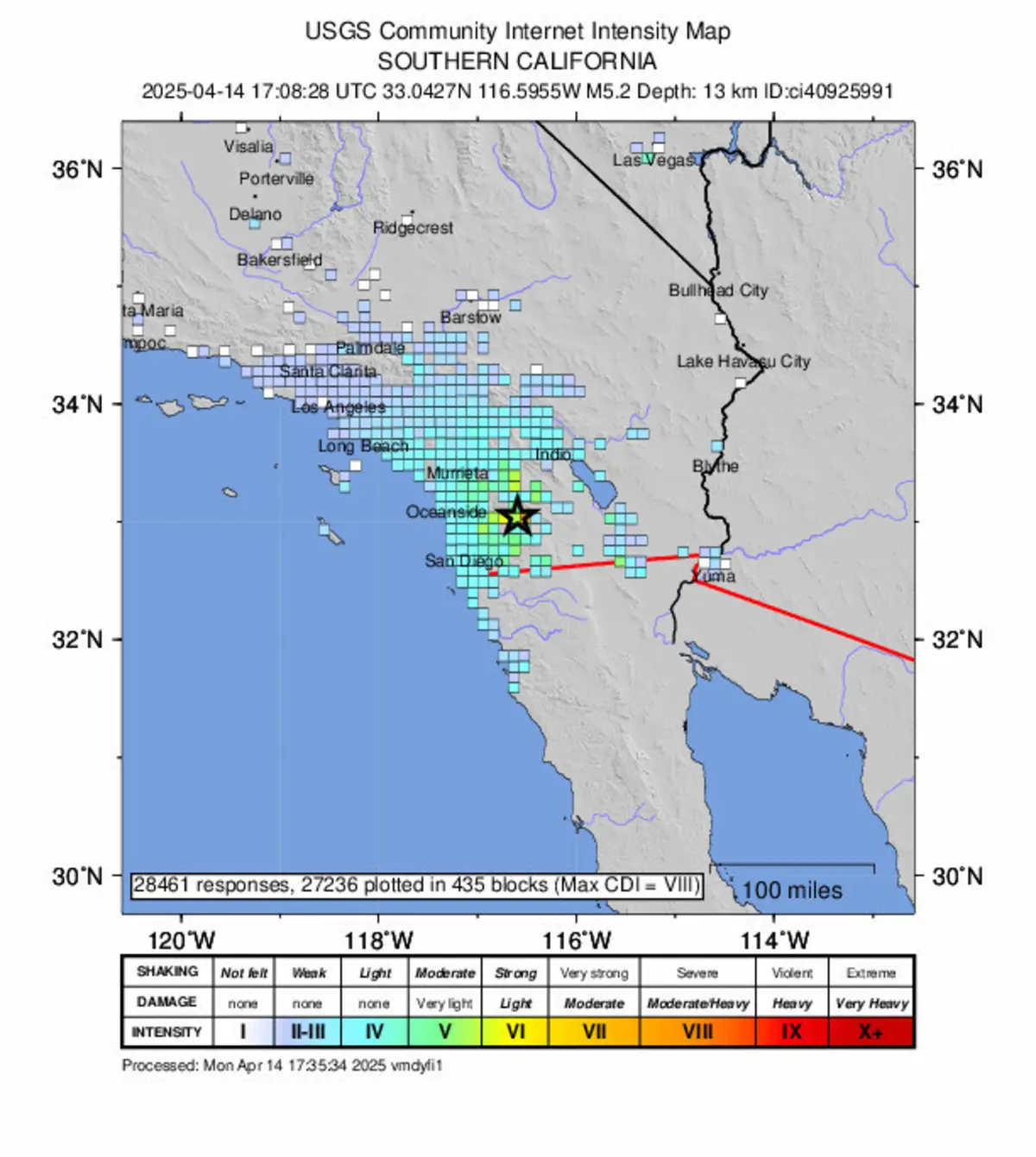 A costa oeste dos EUA é a confluência de várias placas tectónicas e os tremores não são raros