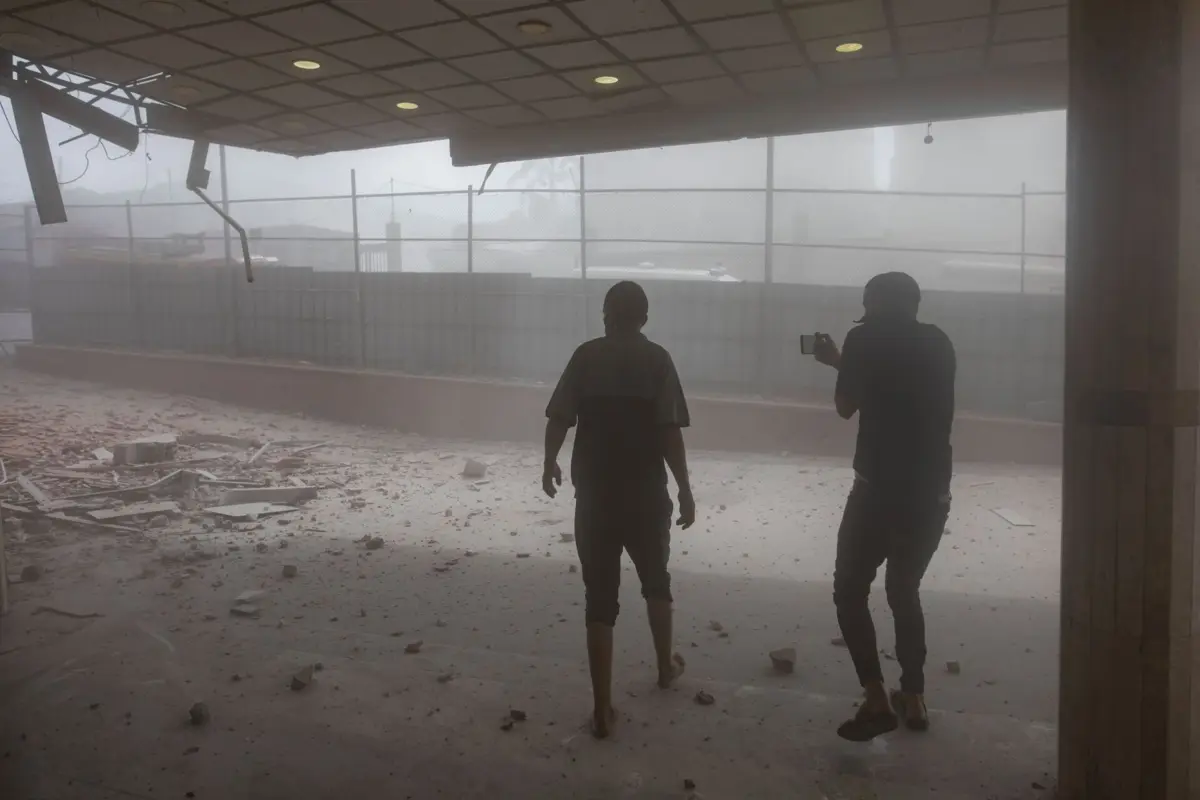 Imagem de contexto do artigo Portugal condena ataque israelita "inqualificável" a hospital em Gaza