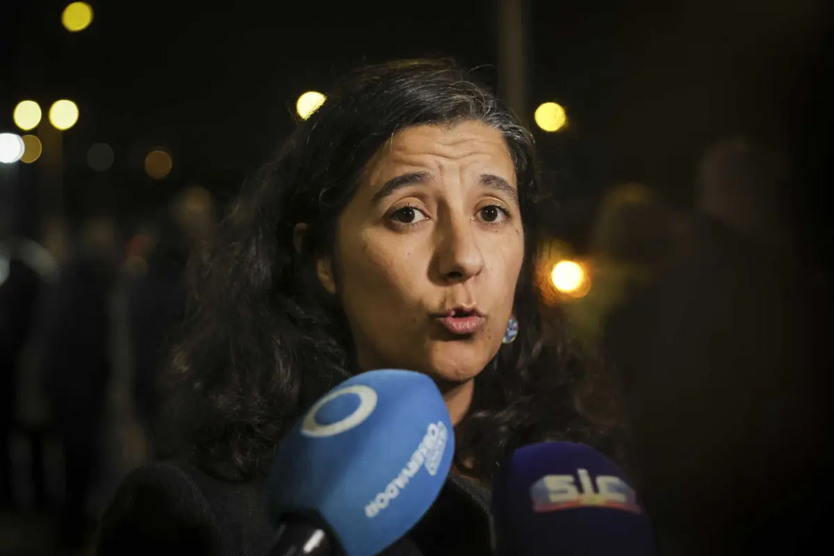 A líder parlamentar do PCP, Paula Santos