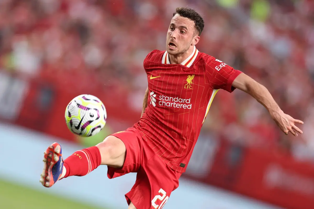 Diogo Jota fez uma assistência na vitória do Liverpool sobre o Wolverhampton