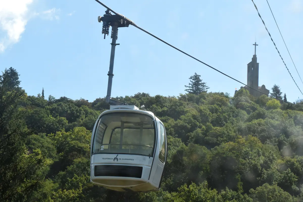 Imagem de contexto do artigo Teleférico de Guimarães fecha para manutenção