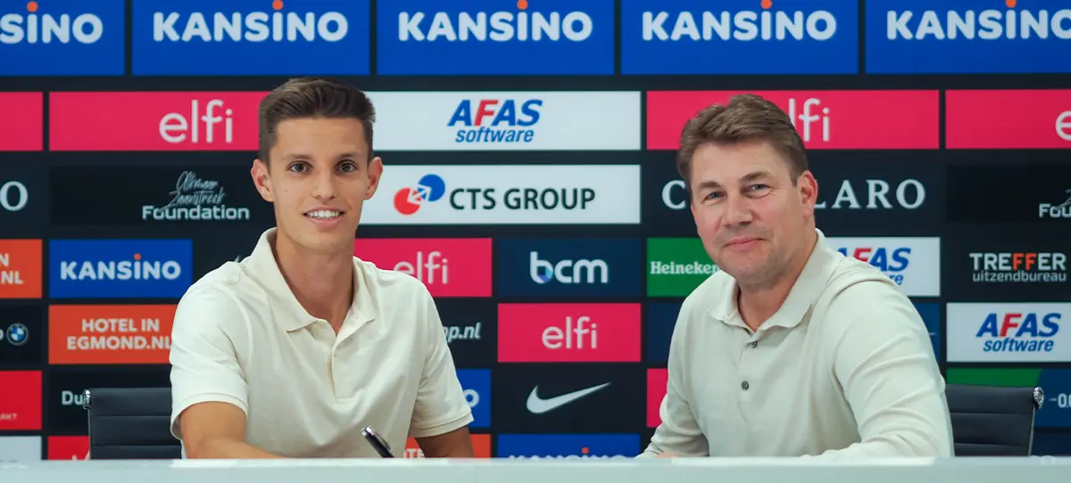 Tiago Dantas foi emprestado ao AZ Alkmaar