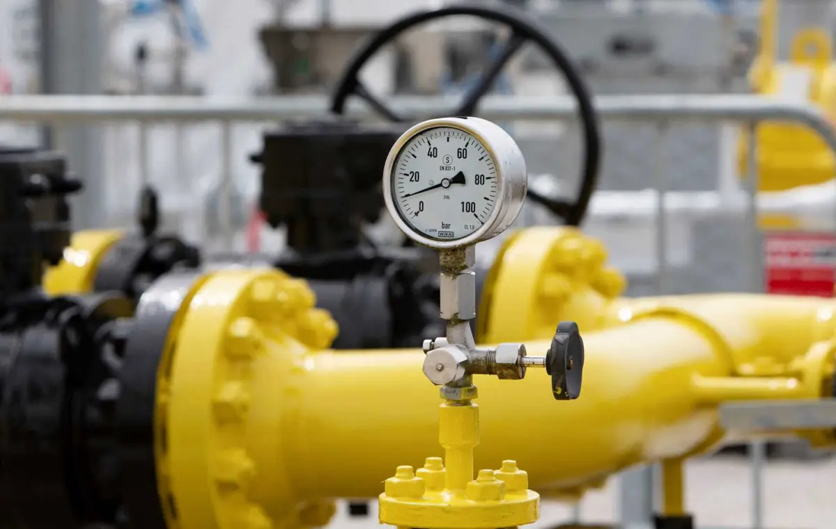 O gás que era desviado da rede era usado para produzir eletricidade