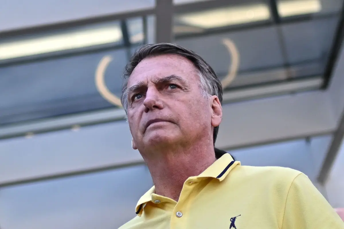 O ex-presidente do Brasil Jair Bolsonaro