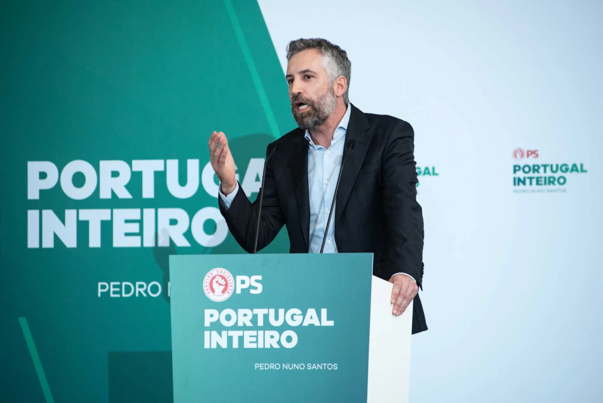 O secretário-geral do PS, Pedro Nuno Santos