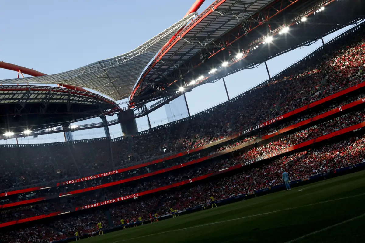 Com 956 mil adeptos, o Estádio da Luz foi o estádio que teve maior afluência de adeptos em 2023/24