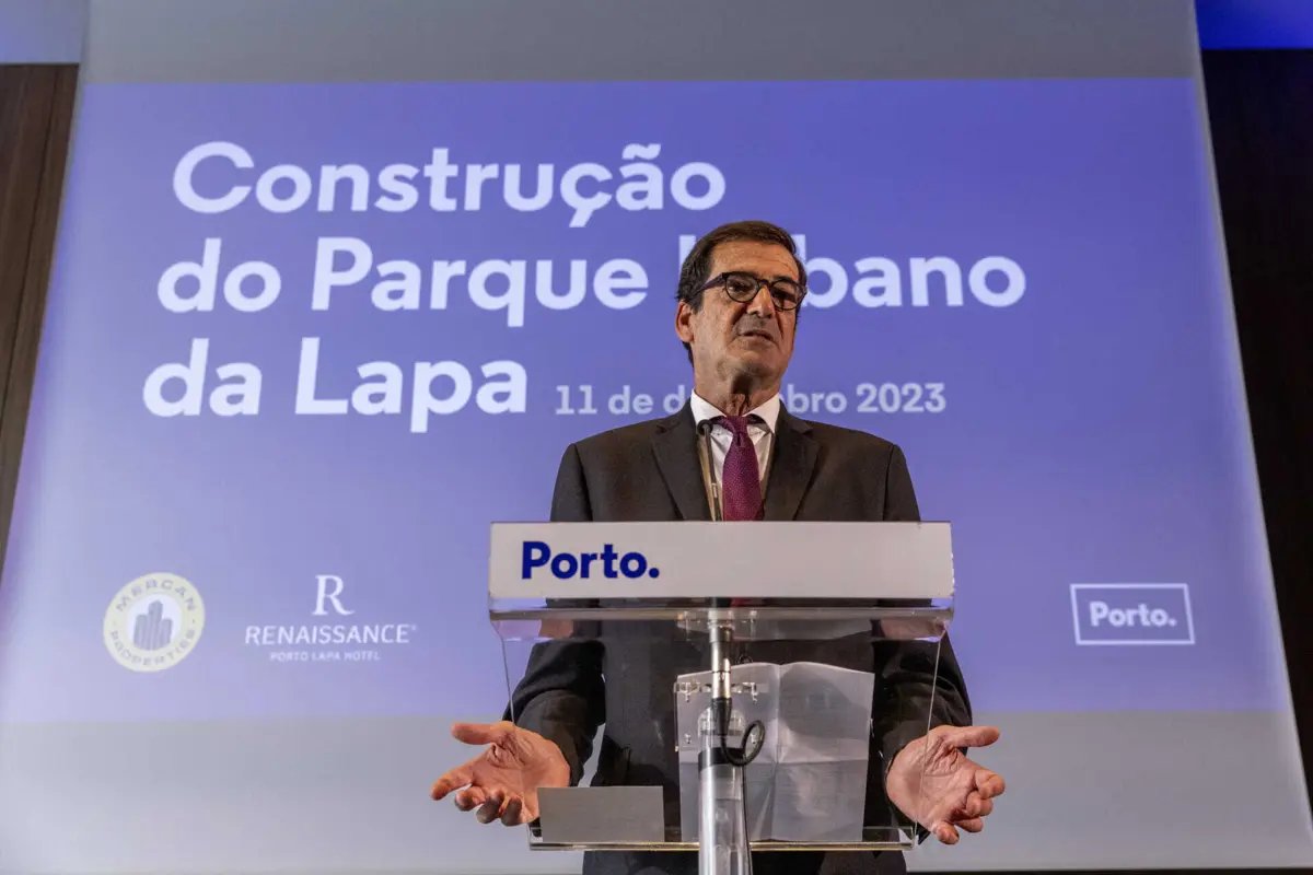 Rui Moreira esteve no início da construção, em 2023, e, passado um ano, vai inaugurar o parque