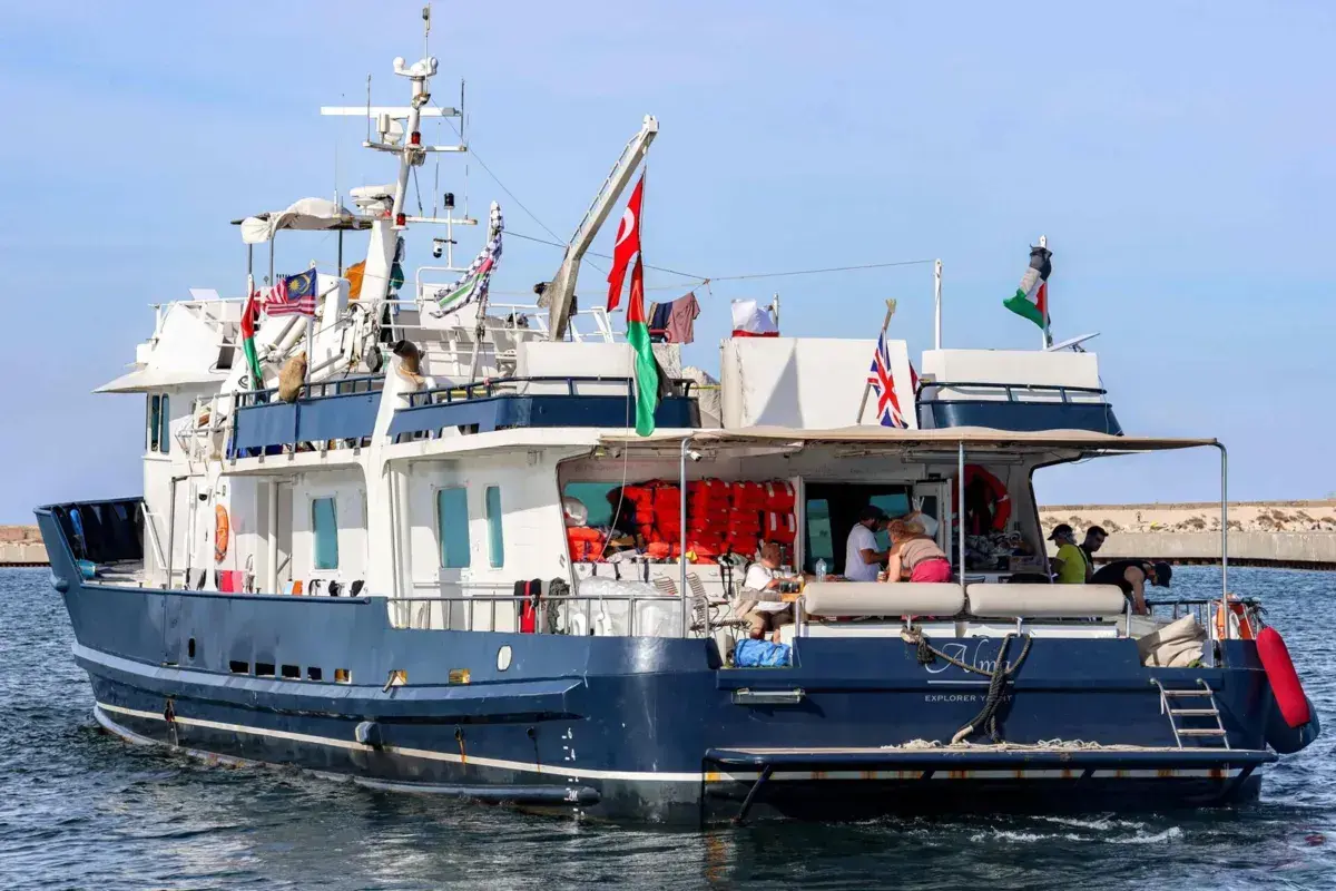 Imagem de contexto do artigo Israel confirma que nenhuma embarcação da flotilha conseguiu entrar em Gaza