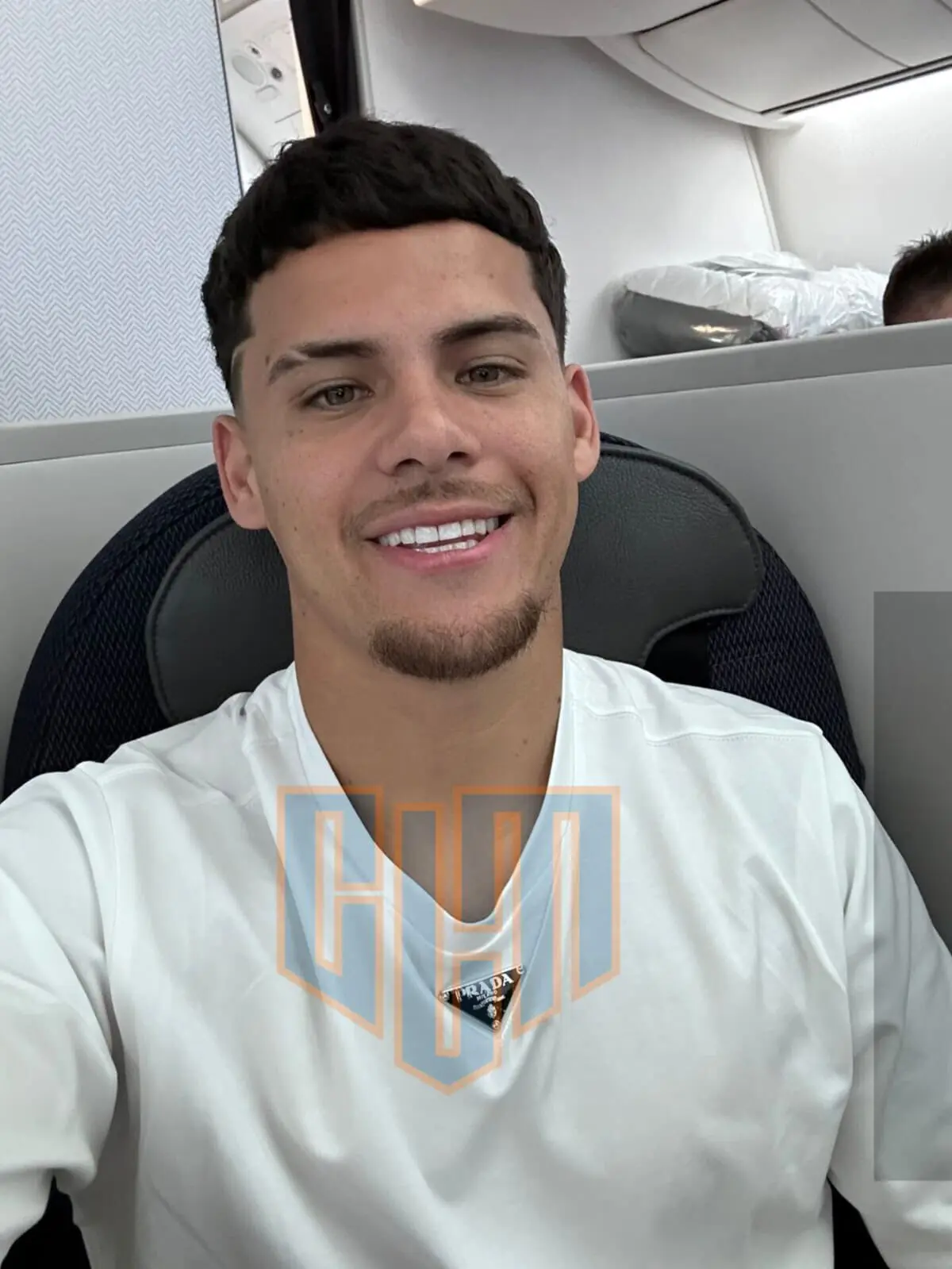 Maxi Araújo chegou este domingo a Lisboa