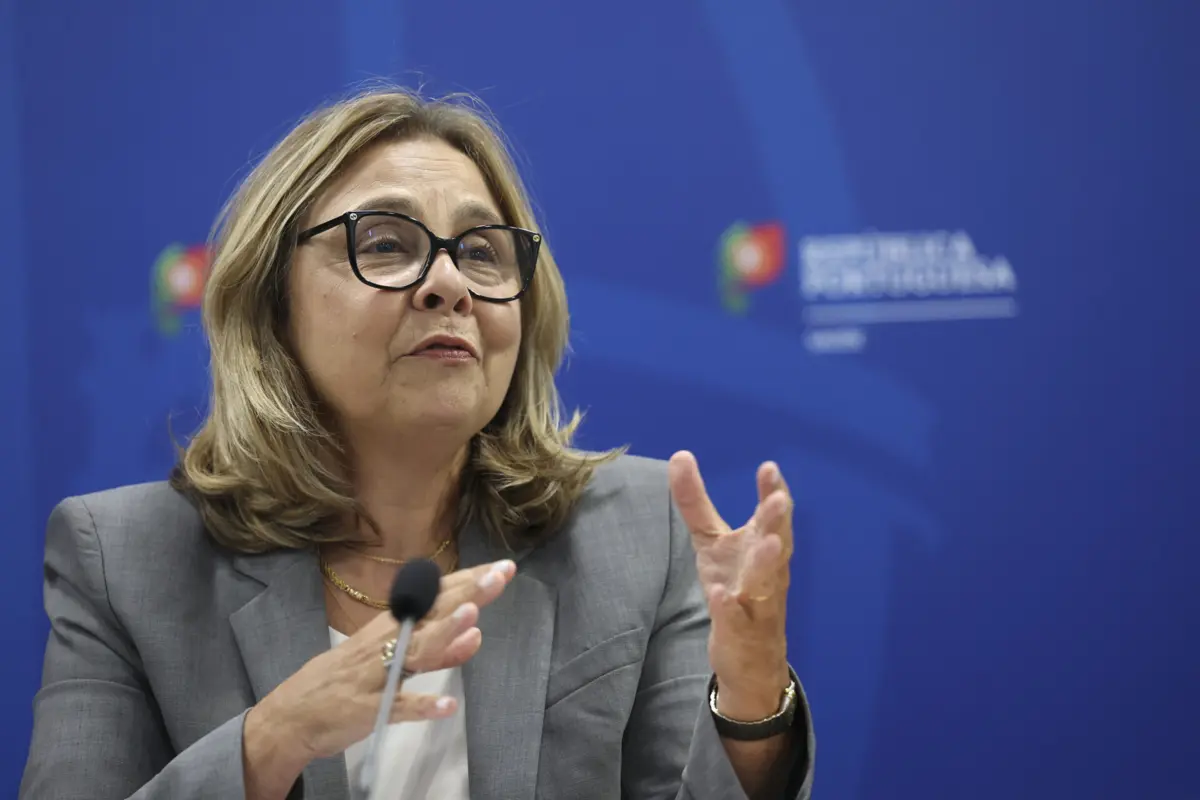 A ministra da Saúde, Ana Paula Martins