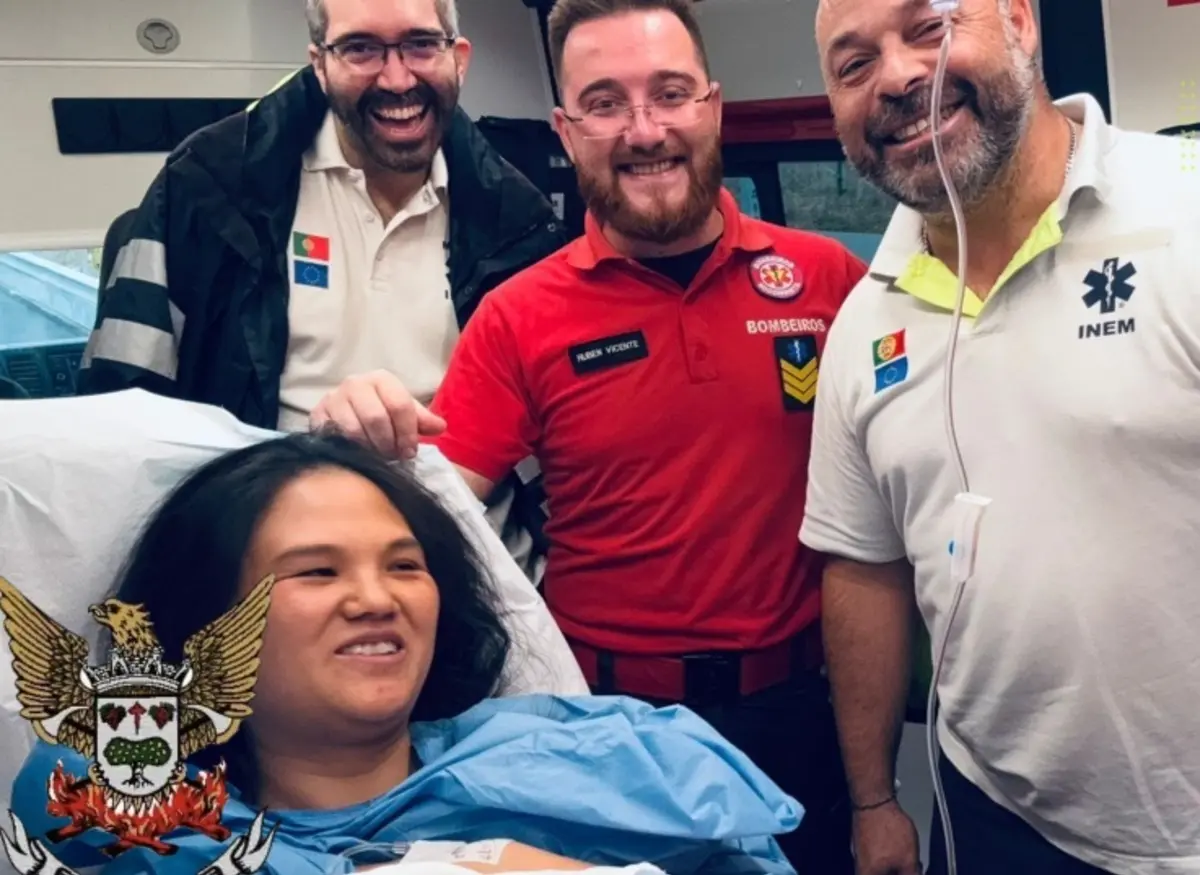 Foi o 14.º parto que os bombeiros da Moita deram assistência este ano