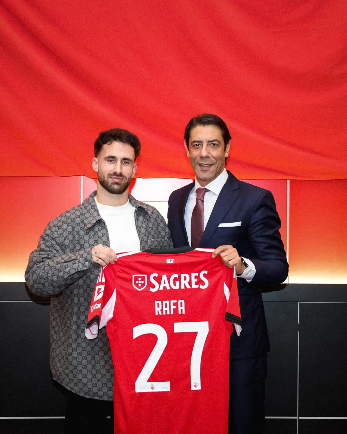 Rafa Silva e Rui Costa