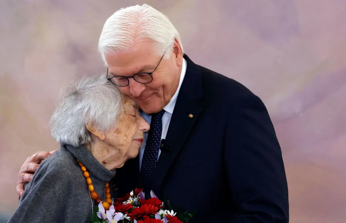 Margot Friedländer com o marido, Adolf Friedländer